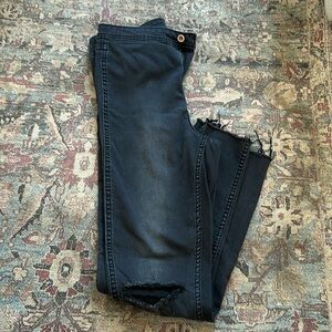 Super high waisted jeans